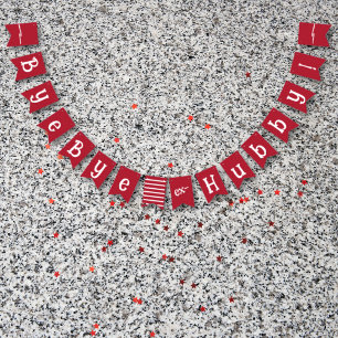 Bannière À Fanions Célébration de la fête de divorce Ex Hubby Commenc