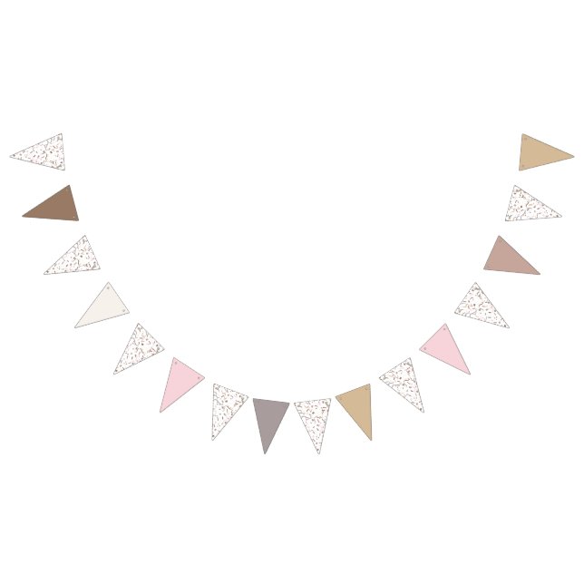 Bannière À Fanions Confetti Chic (Surprise-Solids) (Tout)