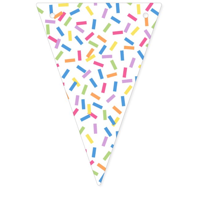 Bannière À Fanions Confetti Dazzle (Sprinkles) (Premier drapeau)