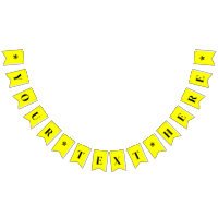 Couleur Uni Jaune Fluorescent Personnalisé
