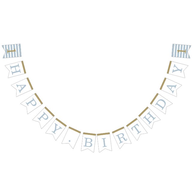 Bannière À Fanions Dimensions minimes Anniversaire personnalisé (Tout)