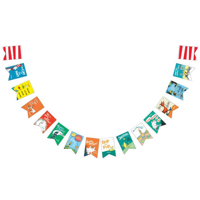 Bannière À Fanions Dr. Seuss Titre du livre (Tout)