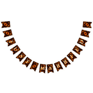 Bannière À Fanions Elegant Classic Boho Modern Gold #901 Wedding