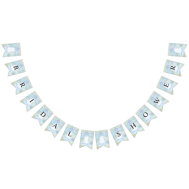 Bannière À Fanions Fête de la mariée (Tout)
