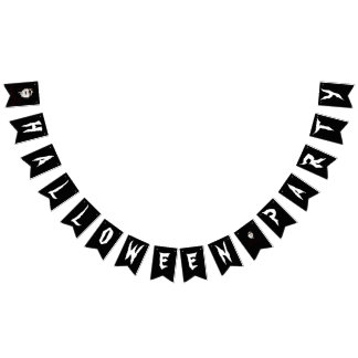 Bannière À Fanions Fête d'Halloween