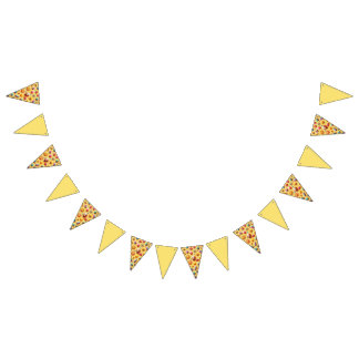 Bannière À Fanions Fête en jaune