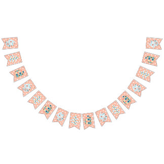 Bannière À Fanions Geometric & Floral Easter Egg Bunting Banner