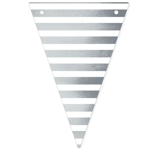 Bannière À Fanions gris nautique (Premier drapeau)