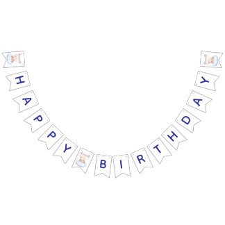 Bannière À Fanions Happy Birthday Bunting Banner