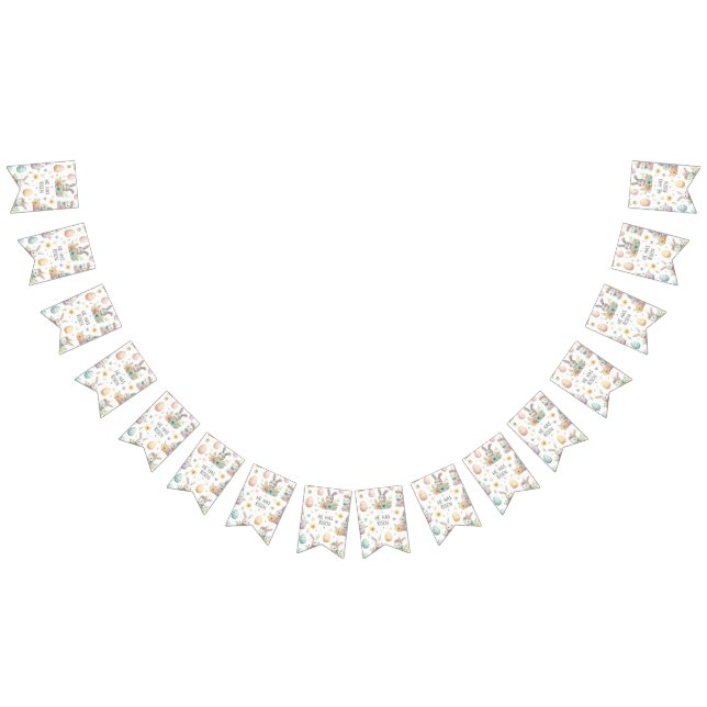 Bannière À Fanions Il Est Devenu (Tout)