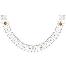 Jouet Poodle Baby shower vert Chiot