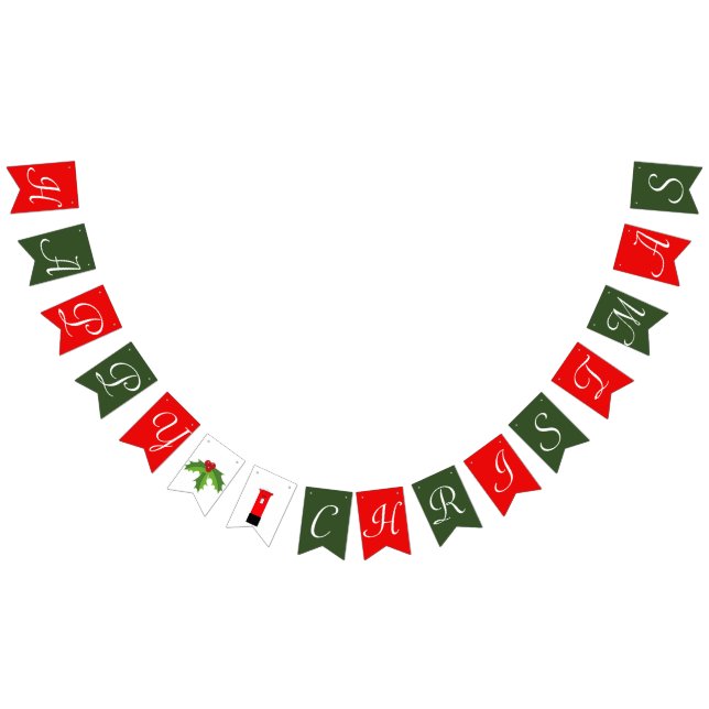 Bannière À Fanions Joyeux Noël (Tout)