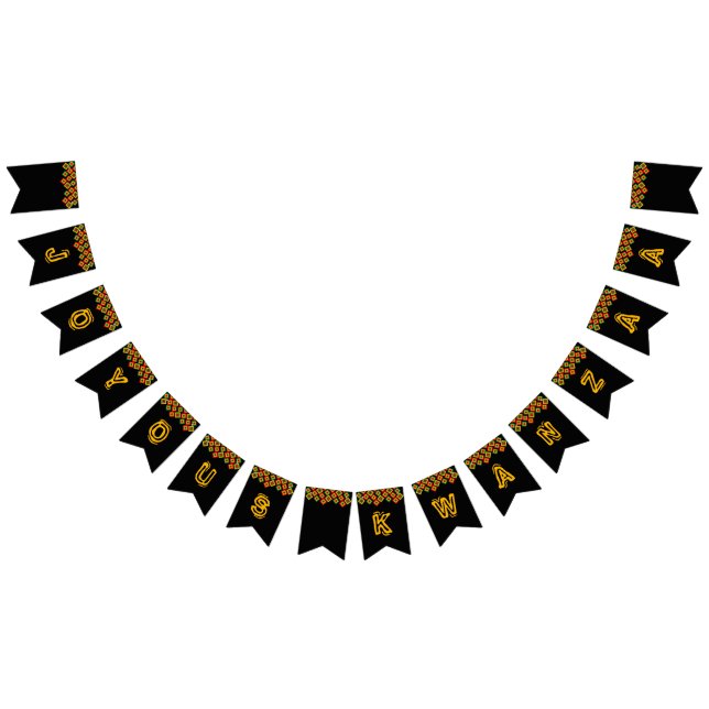 Bannière À Fanions Joyous Kwanzaa (Tout)