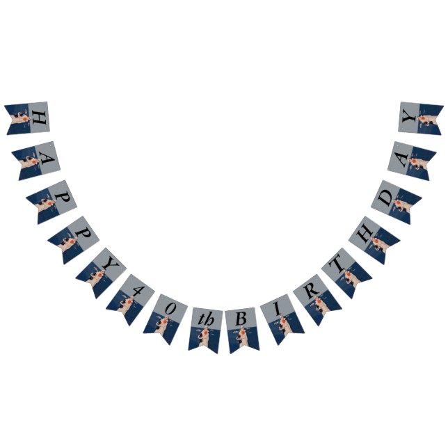 Bannière À Fanions Lady White Suit par Ocean Holding Scottish Terrier (Tout)