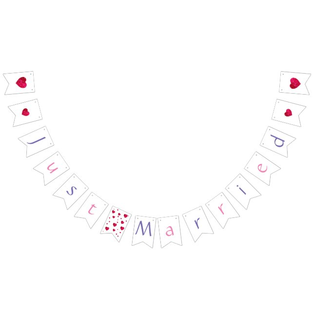 Bannière À Fanions Mariés Queue de Swallowtail (Tout)