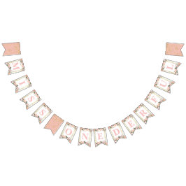 Bannière À Fanions Miss ONEderful First Birthday Banner