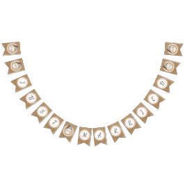 Bannière À Fanions Owl Toujours Aimez-Vous Mariage Décontracté Juste 