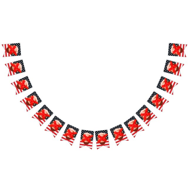 Bannière À Fanions Parti de l'impeachment de Trump (Tout)