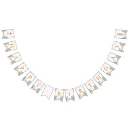 Bannière À Fanions Pink Nutcracker Ballet Birthday Bunting Flags