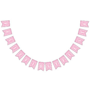 Bannière À Fanions Premier anniversaire Fiesta Party Bunting Banner D