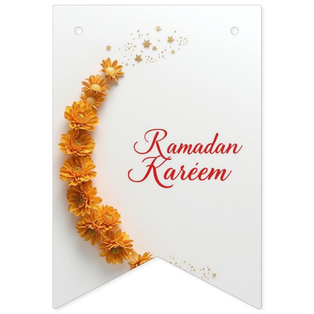 Bannière À Fanions Ramadan Kareem theme gift  (Premier drapeau)