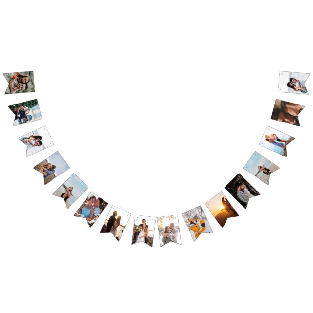 Bannière À Fanions Rustique Botanique Automne Citrouille Mariage de a (Tout)