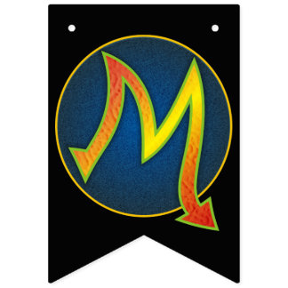 Bannière À Fanions Super héros "Joyeux Noël"