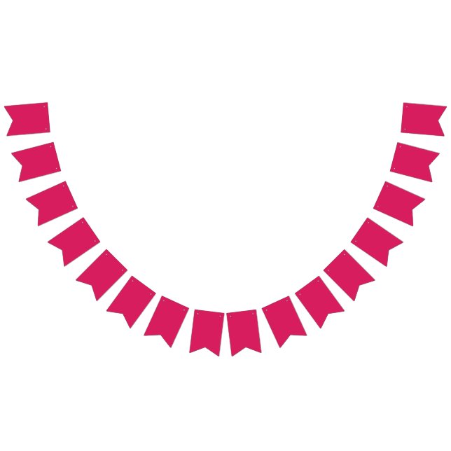 Bannière À Fanions un arrière - plan rose avec une bordure blanche (Tout)