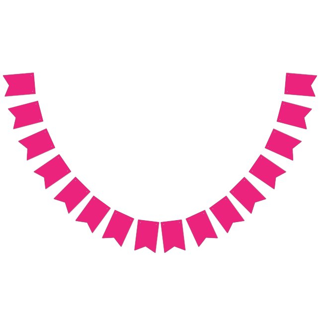 Bannière À Fanions un arrière - plan rose avec une bordure noire (Tout)