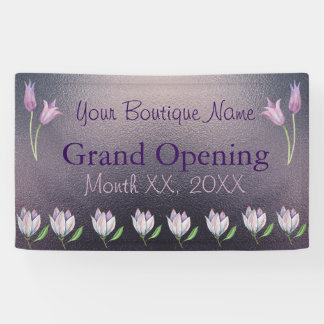 Bannière avec grommets Boutique Tulip Outdoor