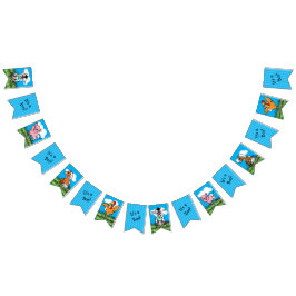 Bannière Baby shower à thème animal de ferme