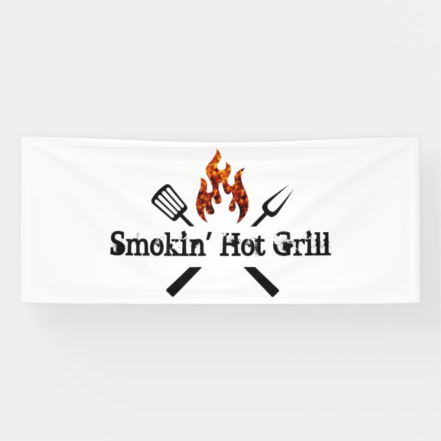 Bannière Barbeque Restaurant Et Grill Business (Horizontal)