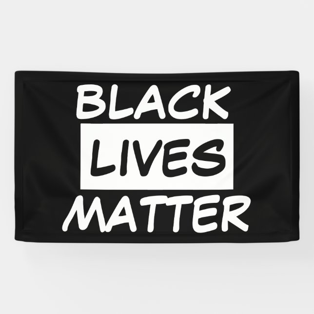 Bannière - BLACK LIVES IMPORTE (Horizontal)