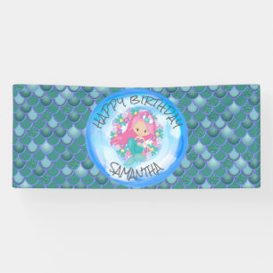 Bannière bleu marine