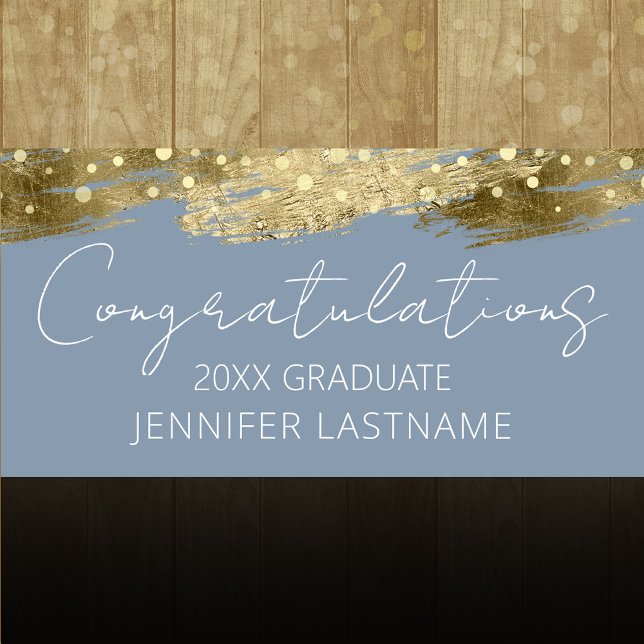 Bannière budgétaire du Parti de la graduation en o (Créateur téléchargé)