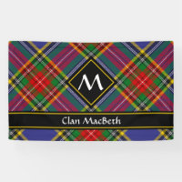 Bannière Clan MacBeth Tartan
