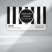 Bannière commerciale rayée noir et blanc gras pour
