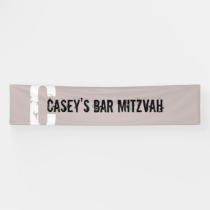 Bannière d'accueil C Initial Bar Mitzvah