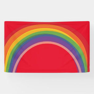 Bannière d'arc-en-ciel