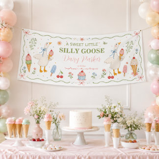Bannière de Baby Shower pour une Soirée de Glace S
