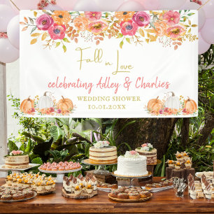 Bannière de bienvenue de mariage ou de shower Tomb