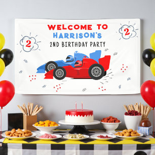 Bannière de bienvenue personnalisée pour les 2 ans