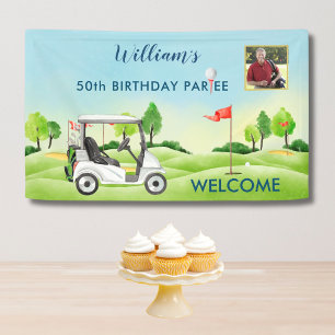 Bannière de bienvenue pour 50e anniversaire (tous