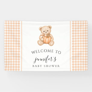 Bannière de bienvenue pour baby shower Bébé Citrou