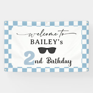 Bannière de bienvenue pour les 2 ans Too Cool