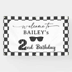 Bannière de bienvenue pour les 2 ans Too Cool