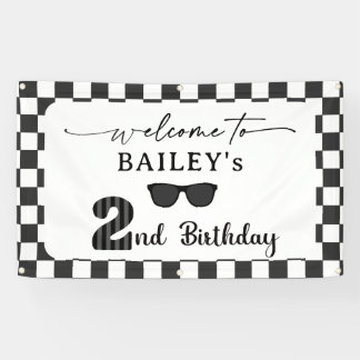 Bannière de bienvenue pour les 2 ans Too Cool
