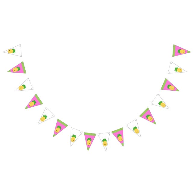 Bannière de brassage triangulaire en ananas doux (Tout)