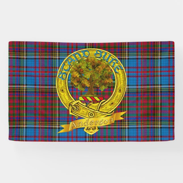 Bannière de clan d'Anderson (Horizontal)