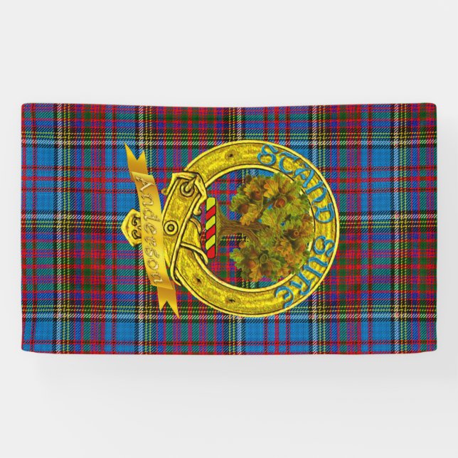 Bannière de clan d'Anderson (verticale) (Horizontal)